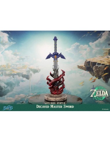 ZELDA TEARS OF THE KINGDOM - Decayed Master Sword - Statuette 1/1 71cm 