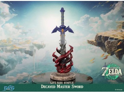 ZELDA TEARS OF THE KINGDOM - Decayed Master Sword - Statuette 1/1 71cm 