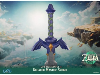 ZELDA TEARS OF THE KINGDOM - Decayed Master Sword - Statuette 1/1 71cm 