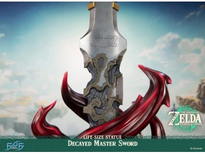 ZELDA TEARS OF THE KINGDOM - Decayed Master Sword - Statuette 1/1 71cm 