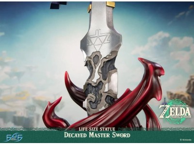 ZELDA TEARS OF THE KINGDOM - Decayed Master Sword - Statuette 1/1 71cm 