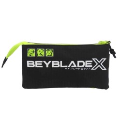 BEYBLADE X - Trousse Triple 'Glow in The Dark' 