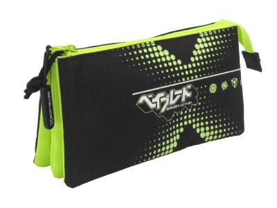 BEYBLADE X - Trousse Triple 'Glow in The Dark' 