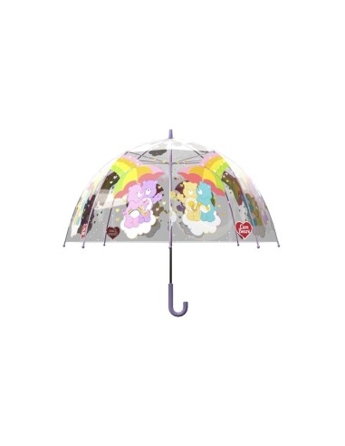 BISOUNOURS - Parapluie "Bubble" Transparent Manuel 57 cm 