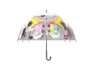 BISOUNOURS - Parapluie "Bubble" Transparent Manuel 57 cm 