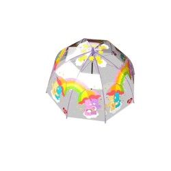 BISOUNOURS - Parapluie "Bubble" Transparent Manuel 57 cm  2