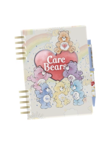 BISOUNOURS - Coeur - Pack Notebook + Stylo-Bille + Stickers 