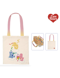 BISOUNOURS - Arc-en-ciel - Tote Bag 40x33x1cm 