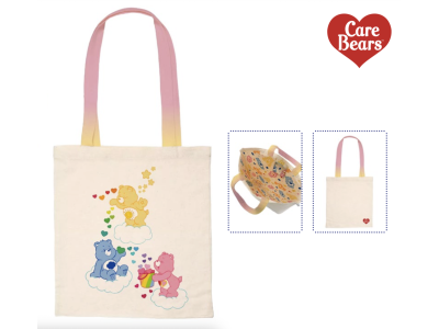 BISOUNOURS - Arc-en-ciel - Tote Bag 40x33x1cm 