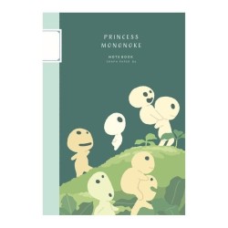 PRINCESSE MONONOKE - Kodama - Carnet B6 12.8x18.2cm 