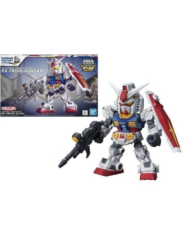 GUNDAM - SD Gundam Cross Silhouette RX-78F00 Gundam - Model Kit 