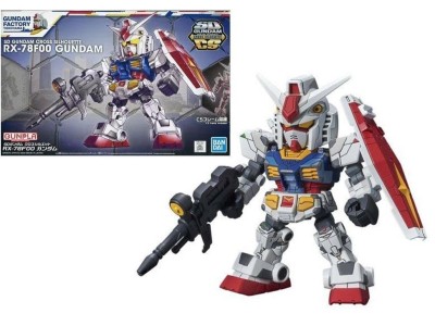 GUNDAM - SD Gundam Cross Silhouette RX-78F00 Gundam - Model Kit 