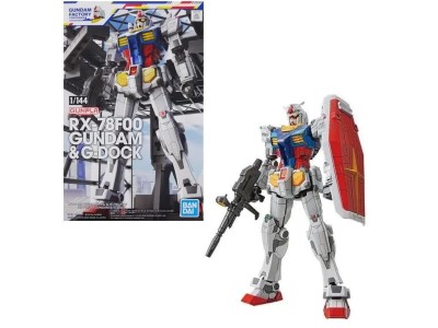 GUNDAM - 1/144 RX-78F00 Gundam & G-Dock - Model Kit 