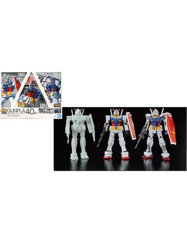 GUNDAM - Gunpla 40th Memorial Set - Model Kit 