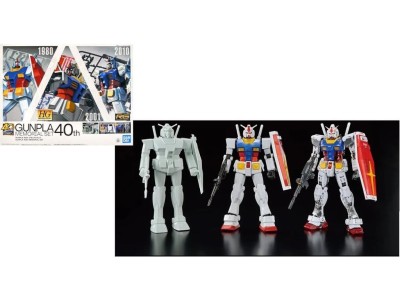 GUNDAM - Gunpla 40th Memorial Set - Model Kit 