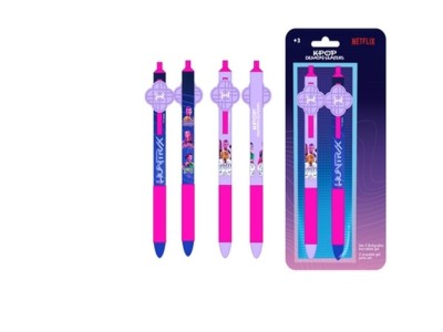 K-POP DEMON HUNTERS - Set de 2 Stylos-Bille 