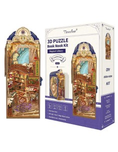 BOOK NOOK KIT - DIY- Librairie magique - 521pcs + LED Light 