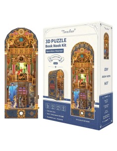 BOOK NOOK KIT - DIY- Musée de l'espace-temps - 279pcs + LED Light 