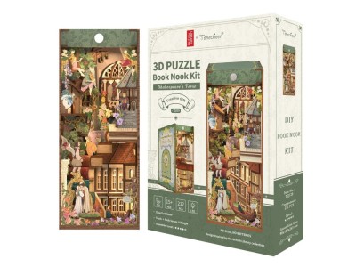 BOOK NOOK KIT - DIY- Les vers de Shakespeare - 212pcs + LED Light 