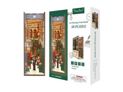 BOOK NOOK KIT - DIY- 84 Charing Cross Road - 178pcs + LED Light 
