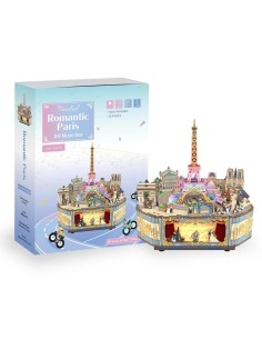 PARIS ROMANTIQUE - Boite Musicale DIY - 156pcs 