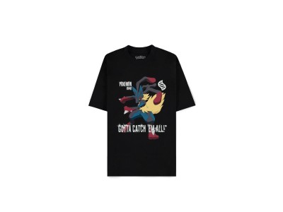 POKEMON - Mega Lucario - T-Shirt Loose Fit Homme (2XL) 