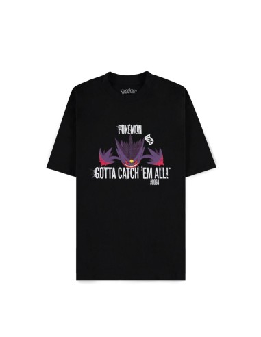POKEMON - Mega Ectoplasme - T-Shirt Loose Fit Homme (XL) 