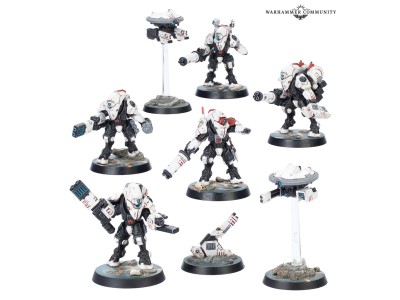 KILL TEAM D'EXO-ARMURES XV26 STEALTH