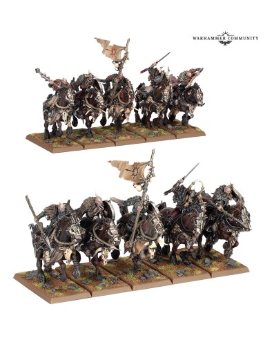 WARRIORS O/CHAOS:CHAOS MARAUDER HORSEMEN