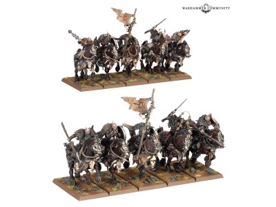 WARRIORS O/CHAOS:CHAOS MARAUDER HORSEMEN