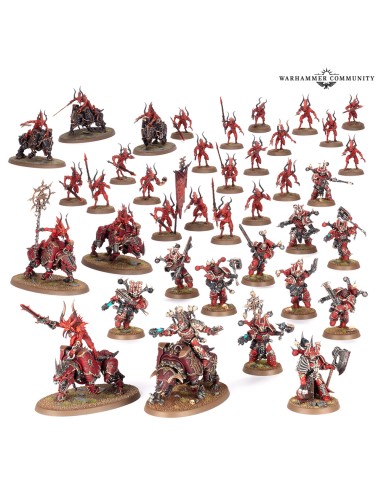 BATAILLON WORLD EATERS DEMONIAUX KHORNE