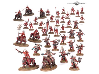 BATAILLON WORLD EATERS DEMONIAUX KHORNE