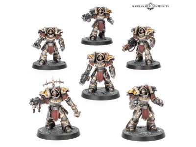 L/A: CATAPHRACTII TERMINATORS: PWR FISTS