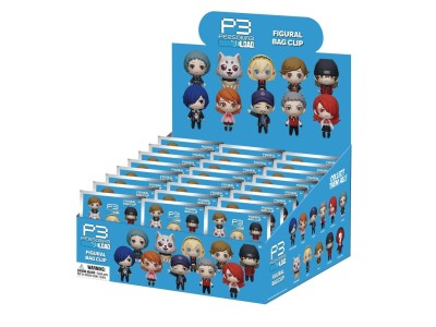 PERSONA 3 RELOAD - Series 1 - 3D Foam Bag Clip (Display 24 Pcs) 