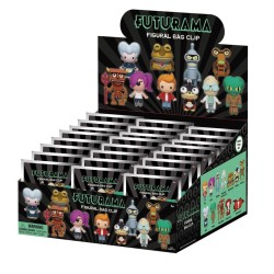FUTURAMA - Series 1 - 3D Foam Bag Clip (Display 24 Pcs) 
