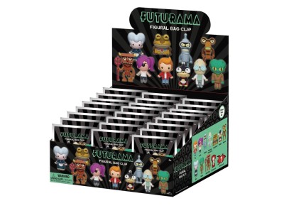 FUTURAMA - Series 1 - 3D Foam Bag Clip (Display 24 Pcs) 