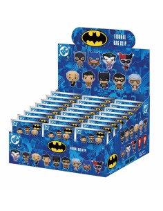 BATMAN ANIMATED - Series 1 - 3D Foam Bag Clip (Display 24 Pcs) 