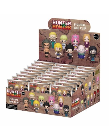 HUNTER X HUNTER - Series 2 - 3D Foam Bag Clip (Display 24 Pcs) 