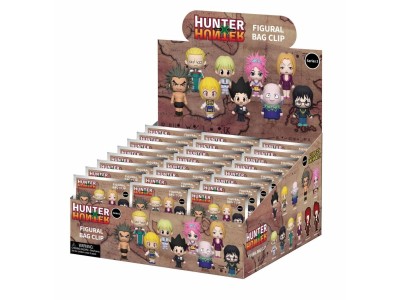 HUNTER X HUNTER - Series 2 - 3D Foam Bag Clip (Display 24 Pcs) 