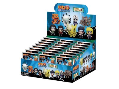 NARUTO - Series 8 - 3D Foam Bag Clip (Display 24 Pcs) 