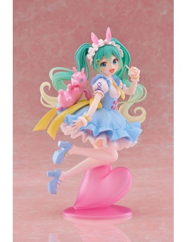 HATSUNE MIKU X RODY - Fairy Tail - Statuette AMP+ 20cm 