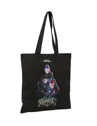 K-POP DEMON HUNTERS - Huntrix - Tote Bag Noir 