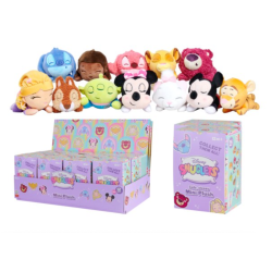DISNEY - Serie 1 - Display de 12 peluches 'Snuglets' Blind Box - 14cm 
