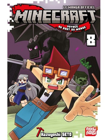 MINECRAFT - Le manga officiel - Voyage au bout du monde - Tome 8 