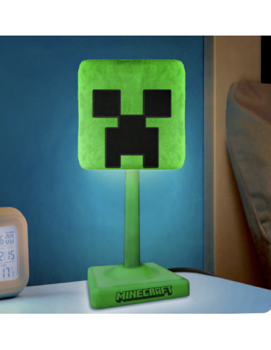MINECRAFT - Creeper - Lampe Fluffy 'SoftGlo' 