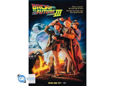RETOUR VERS LE FUTUR 3 - Affiche Film - Poster 61X91 