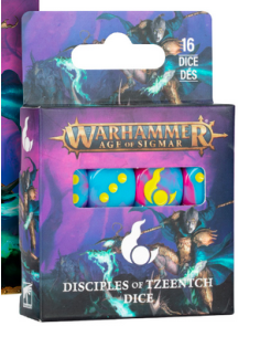 AGE OF SIGMAR:DISCIPLES OF TZEENTCH DICE