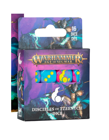AGE OF SIGMAR:DISCIPLES OF TZEENTCH DICE