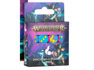 AGE OF SIGMAR:DISCIPLES OF TZEENTCH DICE