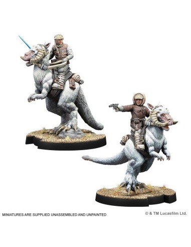 STAR WARS LEGION : CAPTAIN SOLO et COMMANDER...